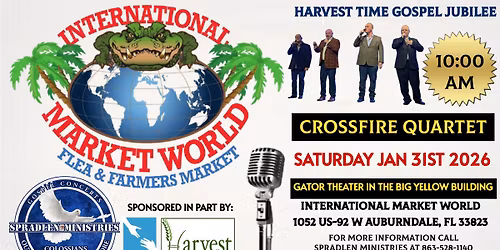 HARVEST TIME GOSPEL JUBILEE WITH SPECIAL GUEST CROSSFIRE QUARTET