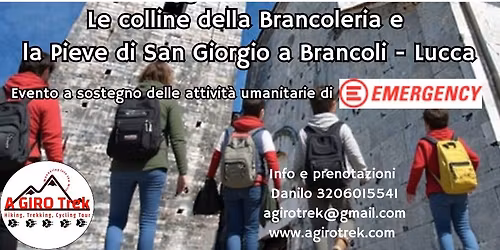 Le colline lucchesi della Brancoleria e la Pieve di San Giorgio a Brancoli