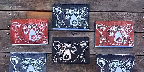 Lino Printing at The Railway