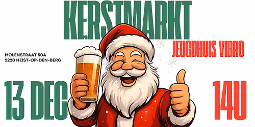 Kerstmarkt Jeugdhuis Vibro