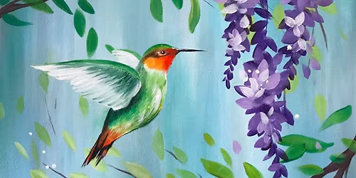 JOIN BRUSH PARTY WITH JO TO PAINT \u2018PICAFLOR\u2019 BARTON LE CLAY