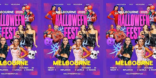 Halloweenfest Melbourne 2026 \u2192 NIGHT 1 \u2192 FRIDAY OCT 30