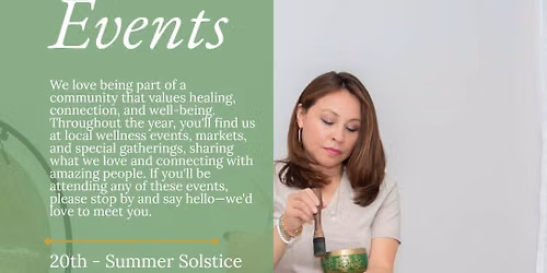 June Sound Bath Events 
