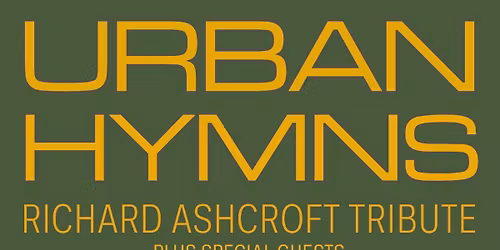 Urban Hymns: Richard Ashcroft Tribute