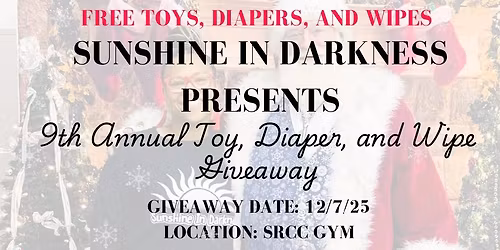 9th Annual Toy, Diaper, and Wipe Giveaway