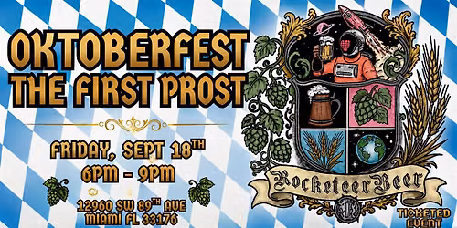 Rocketeer Beer Oktoberfest Eve: The First Prost!