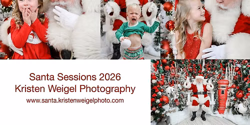 2026  Santa Pictures with Kristen Weigel Photography