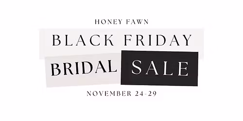 \ud83d\udda4 Black Friday Bridal Sale 2025 \u2013 Say Yes for Less
