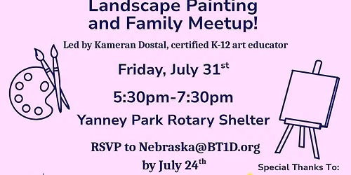 Partner & Me Landscape Painting and Family Meetup!
