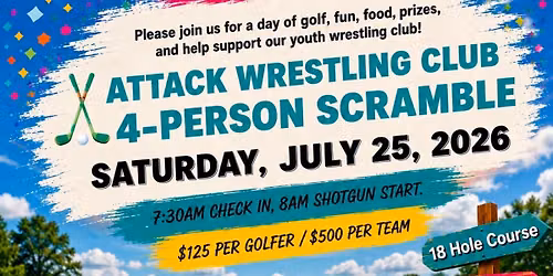 Attack WC's 4th Annual 4-Person Scramble