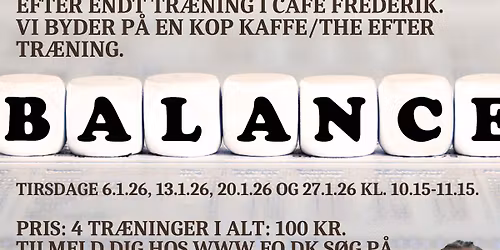 Styrk balancen - Balancehold