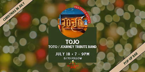 ToJo | LIVE at Holly Jolly Pop-Up Bar at Third Rail!