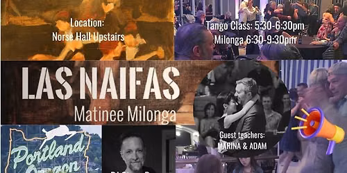 Las Naifas Matinee Milonga June 2026