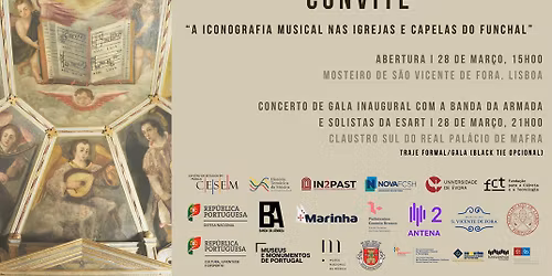 Inaugura\u00e7\u00e3o da Exposi\u00e7\u00e3o: "A Iconografia Musical nas Igrejas e Capelas do Funchal"