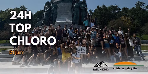 24H TOP CHLORO - Mtl Hiking x Chlorophylle