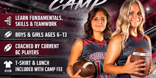 Lady Cougar Flag Football Youth Camp