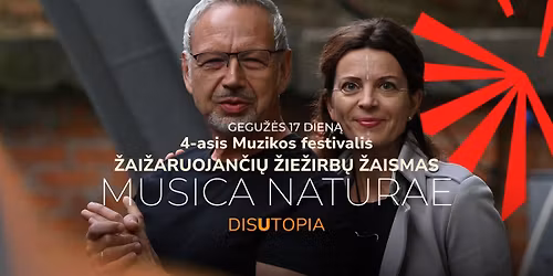 DIS(U)TOPIA. PAVEL GIUNTER, perkusija GUODA GEDVILAIT\u0116, fortepijonas TADAS ALMANTAS