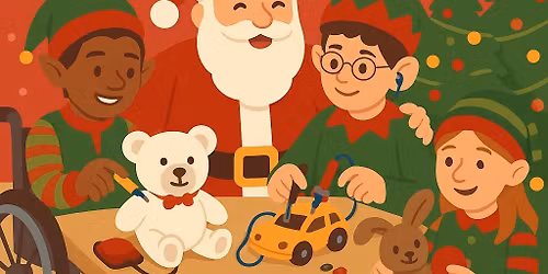 2025 Toy Tech With Santa \ud83c\udf85 giving out toys \ud83e\uddf8 Food \ud83c\udf55 Drinks \u2615\ufe0f