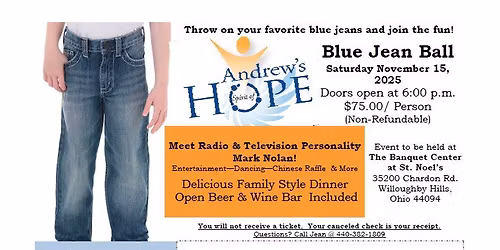 Andrew's Spirit of Hope Blue Jean Ball 2025