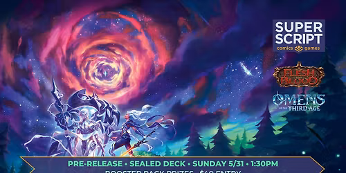 Flesh and Blood: Omens of the Third Age Pre-Release