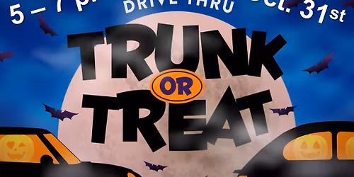 Drive Thru Trunk or Treat