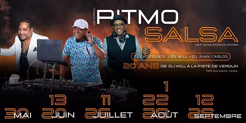 RITMO SALSA AVEC DJ WILL (SAMEDI) S.B.K 