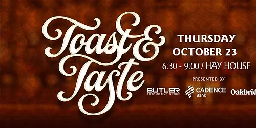 Toast and Taste