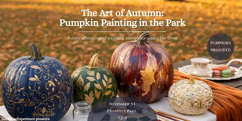 Pumpkin Painting in the Park