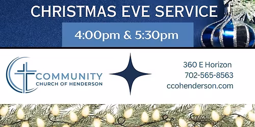 Christmas Eve Service