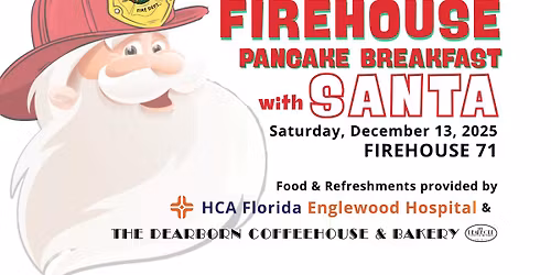 FIREHOUSE PANCAKE BREAKFAST with SANTA