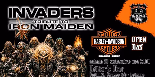 ‼️INVADERS Live in Bikers Bar Harley Davidson (Bz)‼️
