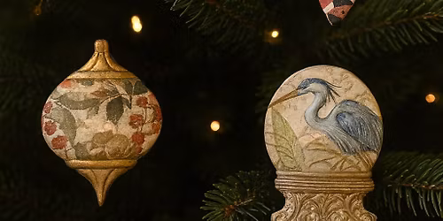 Timeless Treasures Christmas Ornament Workshop