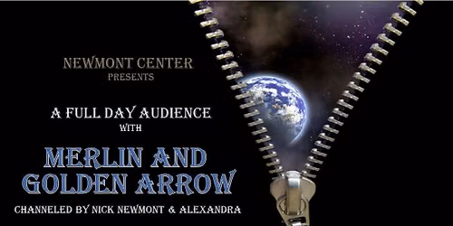 Golden Arrow and Merlin, Alexandra and Nick, A Day of Channeling the Divine