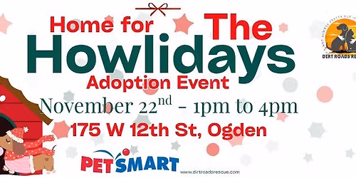 Home for the Howlidays Adoption Event
