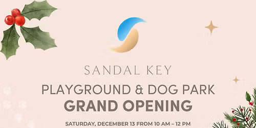 Sandal Key Playground and Dog Park Grand Opening