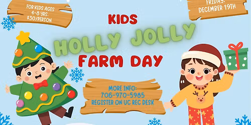 Reece Farm Holly Jolly Farm day