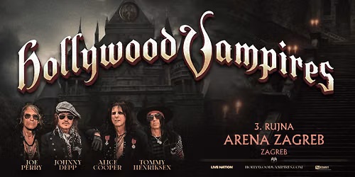 Hollywood Vampires I 03.09.2026. I Arena Zagreb