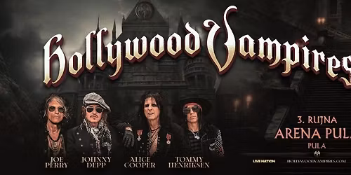 Hollywood Vampires I 03.09.2026. I Arena Pula