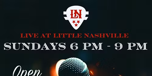 The Little Nashville Cafe Open Mic Nights