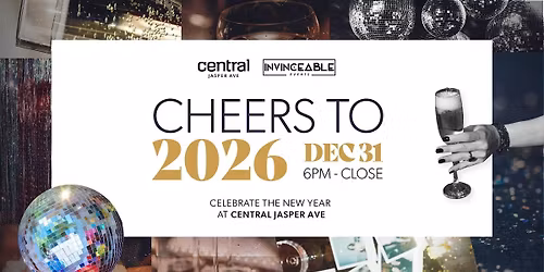 NYE 2026 at Central Social Hall x Invinceable Events
