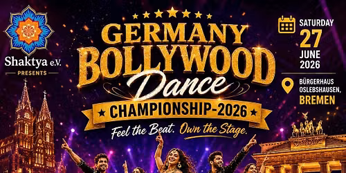 Germany Bollywood Dance Championship- 2026