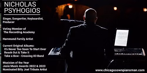 Chicago's Own Piano Man at The Palm Court - Solo Show