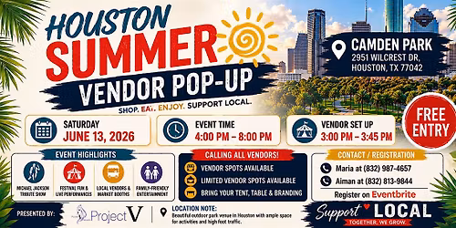 School's Out Summer Vendor Pop-up