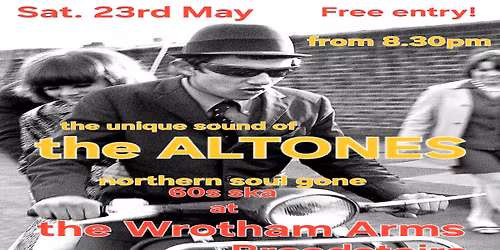 The Altones Live @ The Wrotham Arms Broadstairs