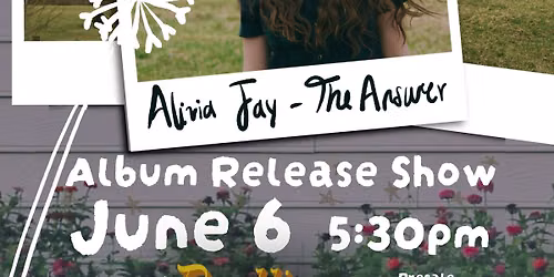 Alivia Jay 'The Answer" Release with The Castros and Eva Pyle