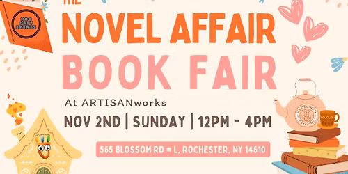 The Novel Affair - Book Fair at ARTISANworks