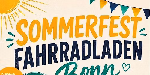 Sommerfest Fahrradladen Bonn 