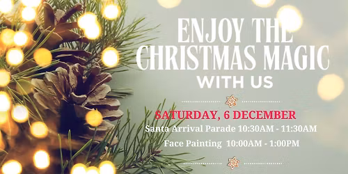 Santa Arrival Parade 