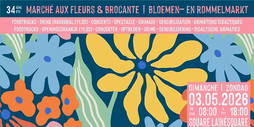 March\u00e9 aux Fleurs Forest - Bloemenmarkt Vorst