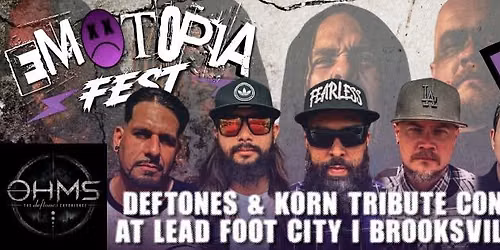 Deftones & Korn Tribute Concert, Drifting, Oddities Convention October 10th at Lead Foot City